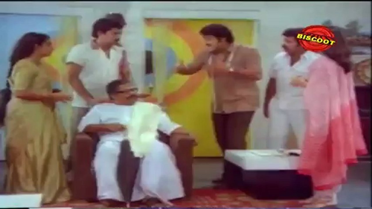 Boeing Boeing (Comedy Scene) Mohanlal, Mukeesh, Maniyanpilla Raju (Clip 10)