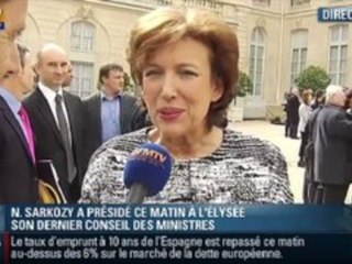 Dernier conseil des ministres sous Sarkozy (II)