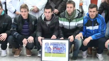 El C.D. Leganés dona sangre en el Hospital Severo Ochoa