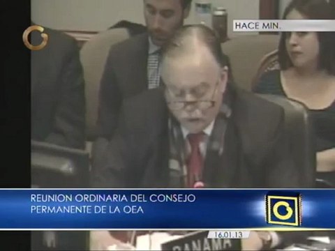 Embajador de Panamá ante la OEA sobre Venezuela: Estamos en presencia de una democracia enferma