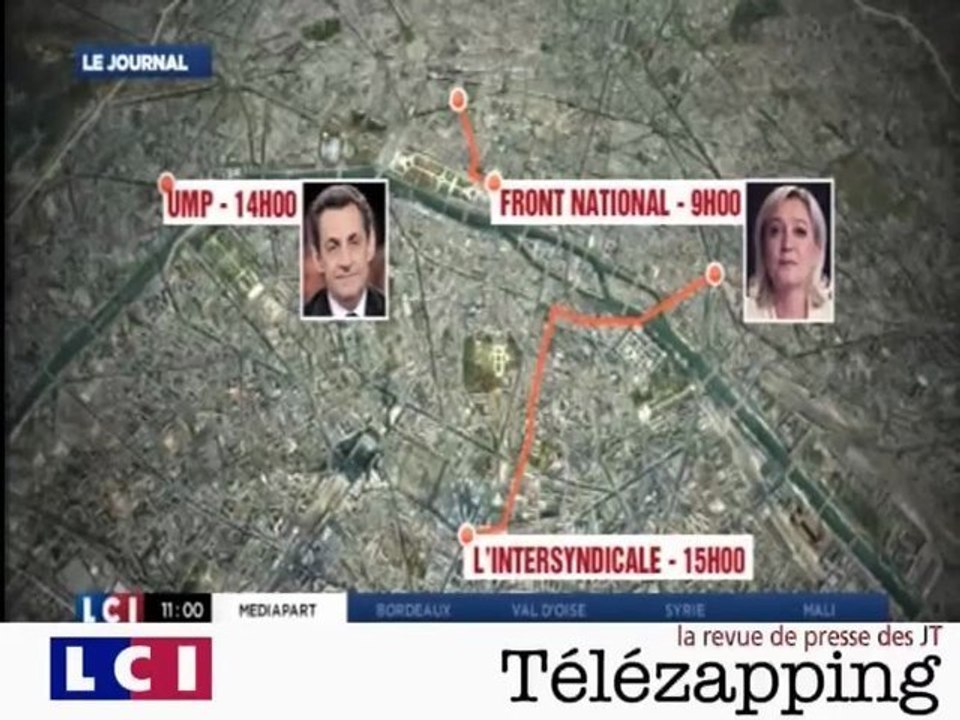 Télézapping : les déclarations du 1er mai