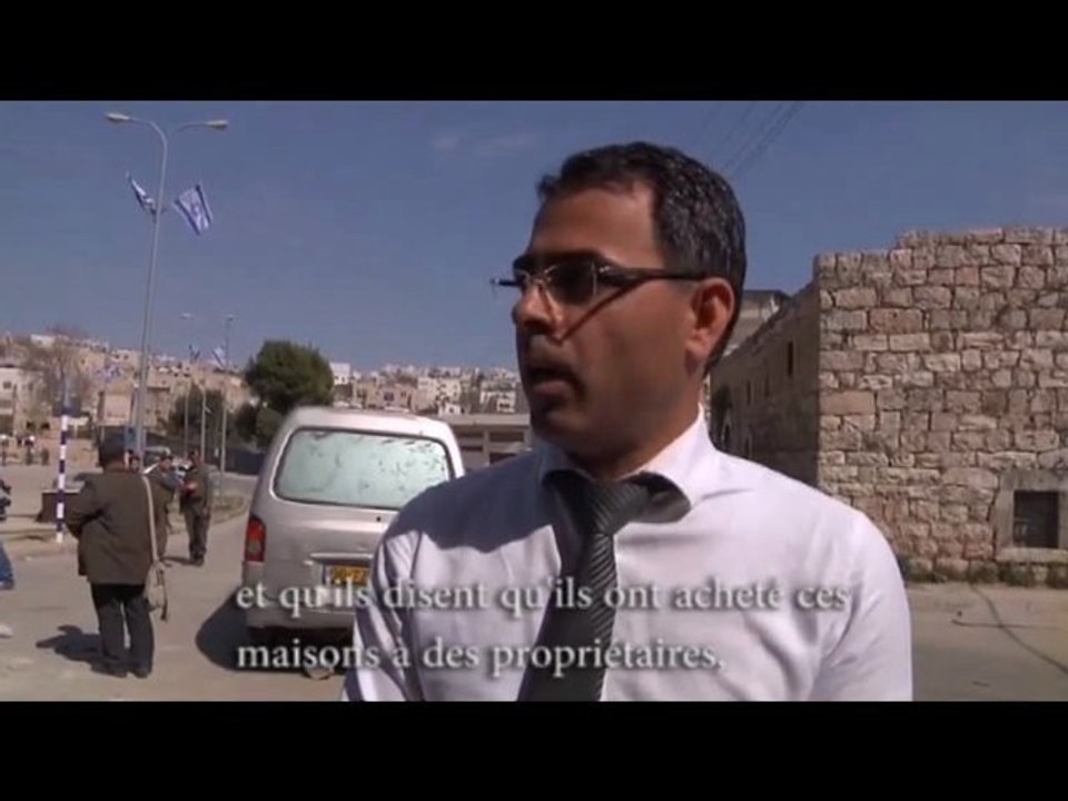 Les colons israéliens ont libéré la maison palestinienne d'Hébron