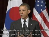 Obama et l'Iran; 