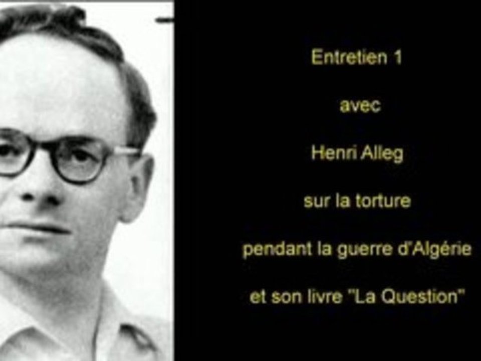Entretien avec Henri Alleg (partie 1)