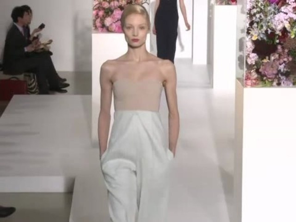 Milan : le défilé Jil Sander. Prêt-à-Porter Automne/Hiver 2012/13