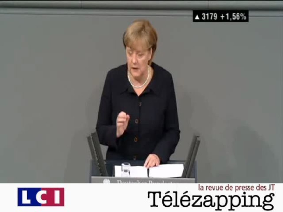 Télézapping : les discours de "Merkozy"