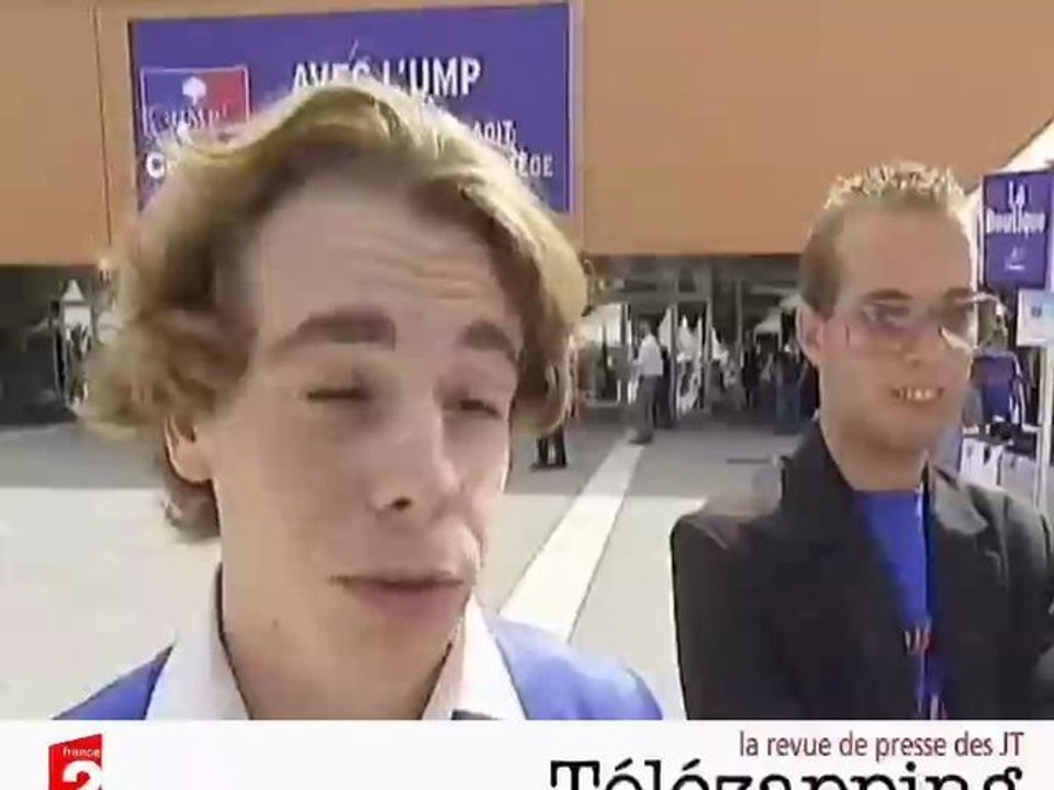 Télézapping : L'UMP en campus pour effacer les...