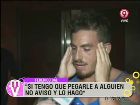 Pronto.com.ar Fede Bal habloó de Beto Cesar