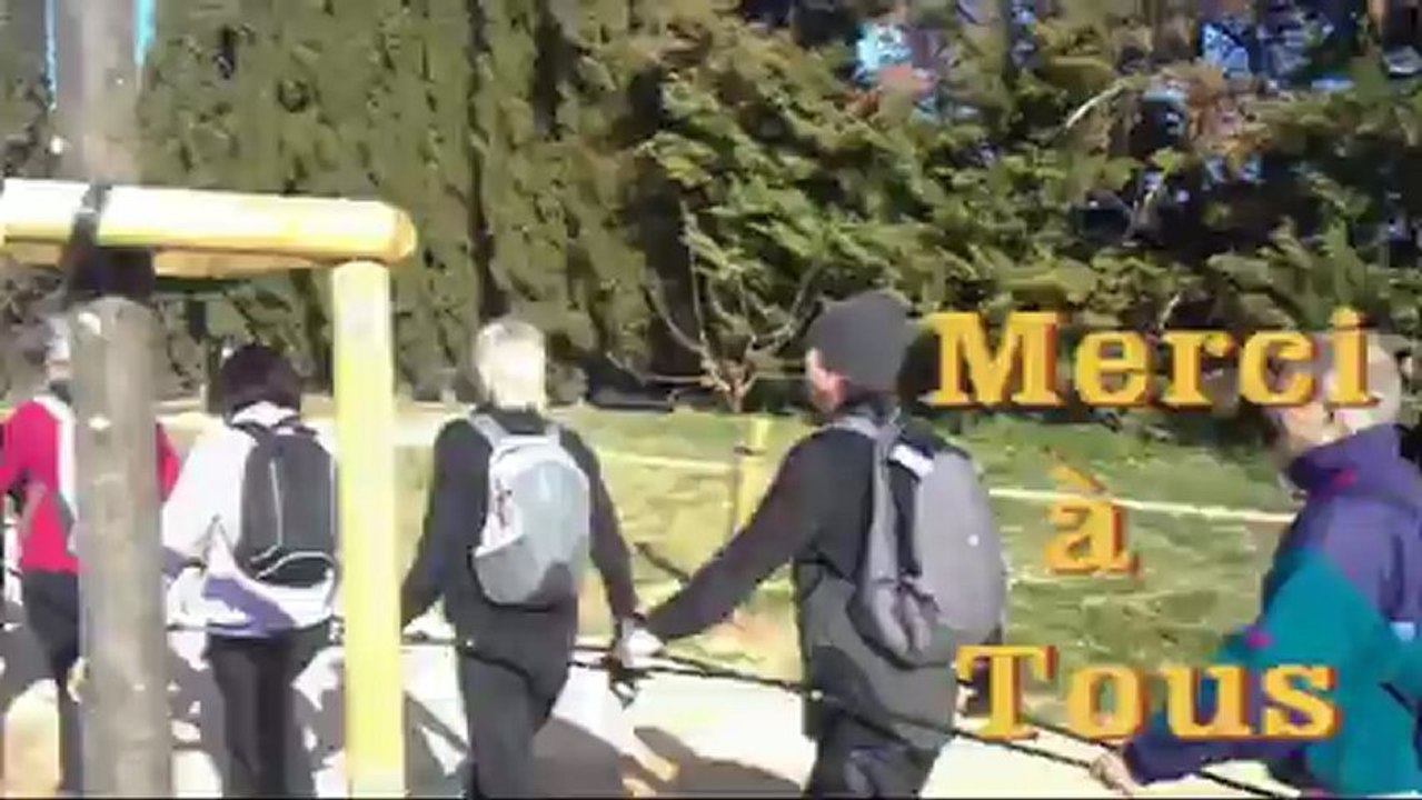 Marche Nordique en mode chenille