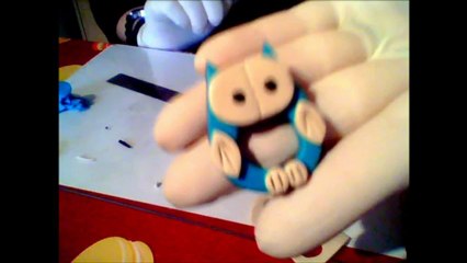 tuto diy : hibou en fimo ; how to make a owl