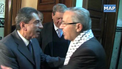 عبد اللطيف المنوني يستقبل ممثلين عن حركتي فتح وحماس