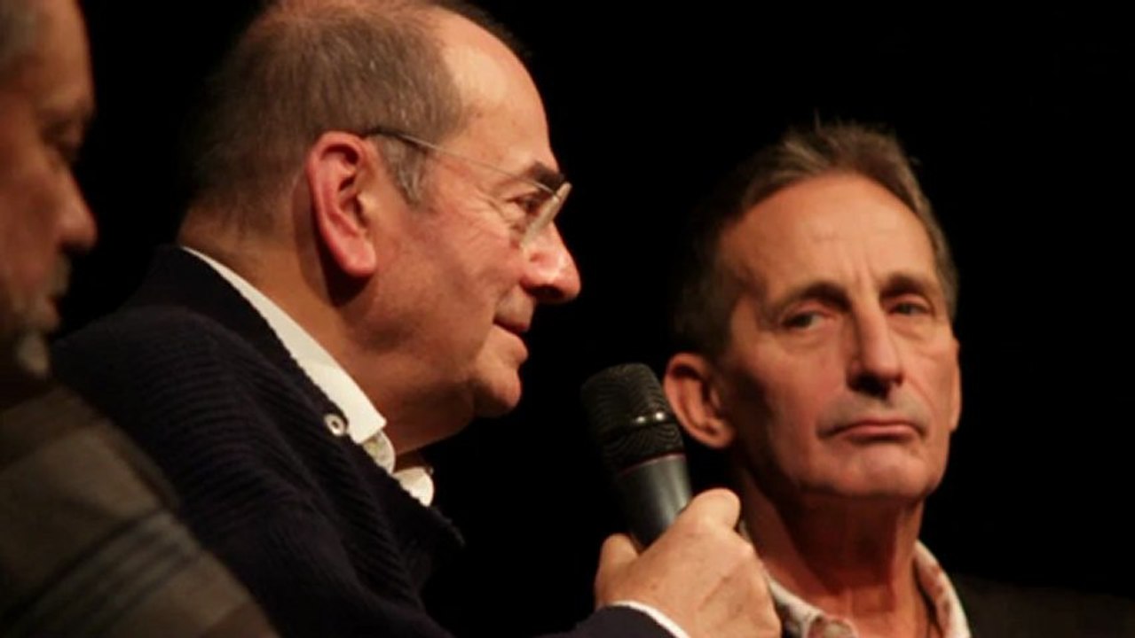 Charles-Roux et Caubère Maison de la Poésie Amis de l'Humanité 01