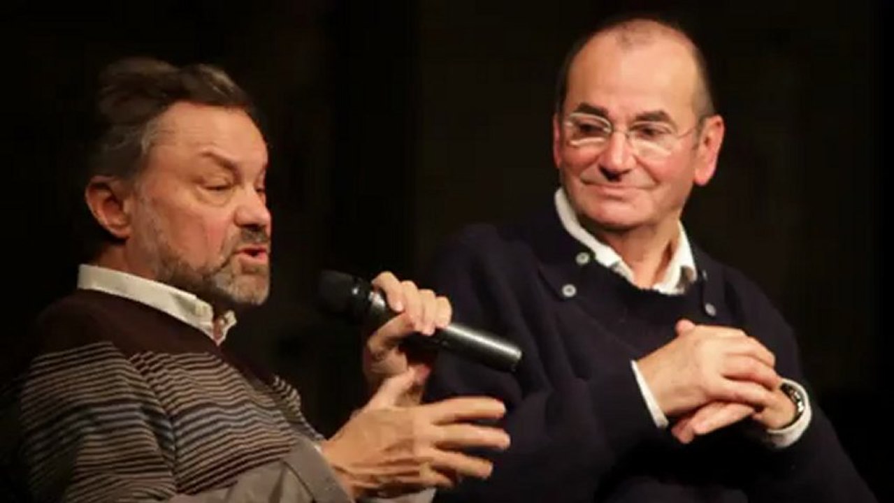 Charles-Roux et Caubère Maison de la Poésie Amis de l'Humanité 02