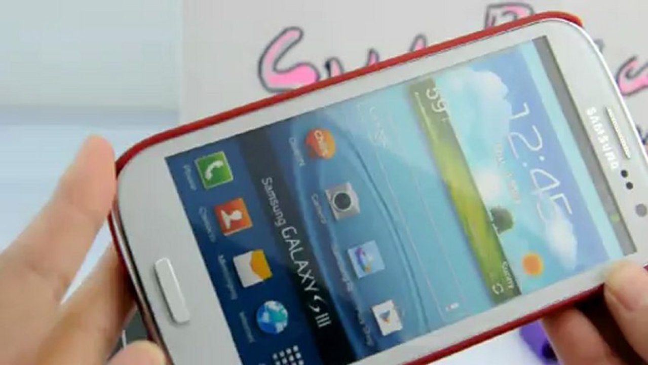 Brushed Spring KickStand Case for Samsung Galaxy S3 S 3