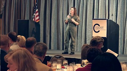 Elizabeth McCormick Black Hawk Pilot Motivational Speaker Demo