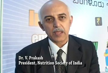 Dr. V. Prakash at Bangalore India Bio 2012