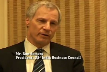 Mr. Ron Sommers at Bangalore India Bio 2012