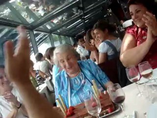 SIMONNE CAZAJOU MATHIOUDAKIS ANNIVERSAIRE 80 ANS