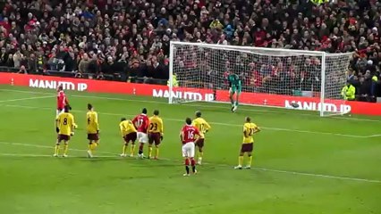 Manchester vs Arsenal 1-0 Rooney Penalty miss