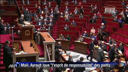 Mali: Ayrault salue "l'esprit de responsabilité" des partis