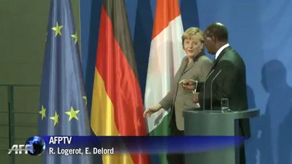 "Le terrorisme au Mali", une menace pour l'Europe, selon Merkel
