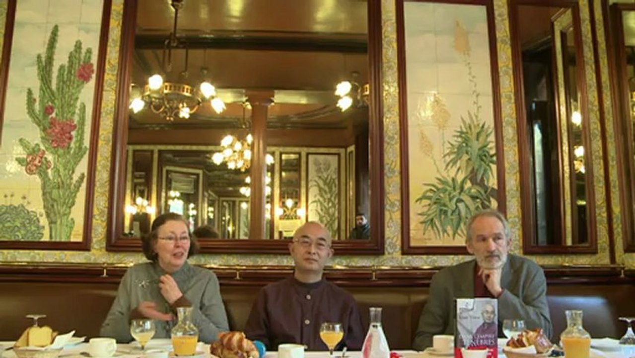 Chinese dissident Liao Yiwu in Paris