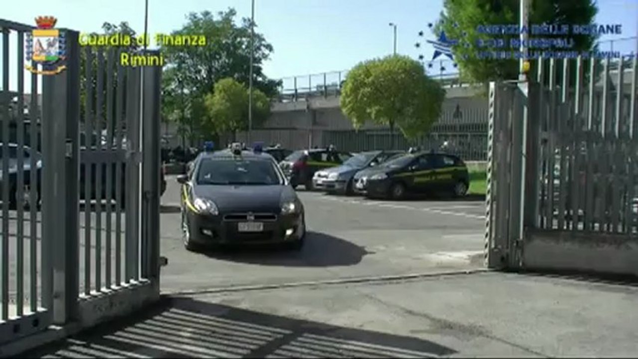 Rimini - Evasione fiscale, blitz della Guardia di Finanza (16.01.13)