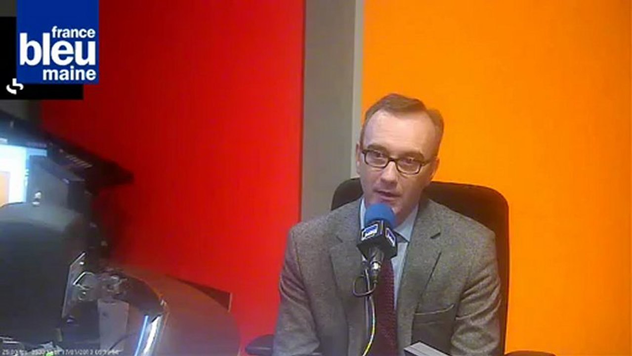 Jean-Carles Grelier le maire de la Ferté-Bernard