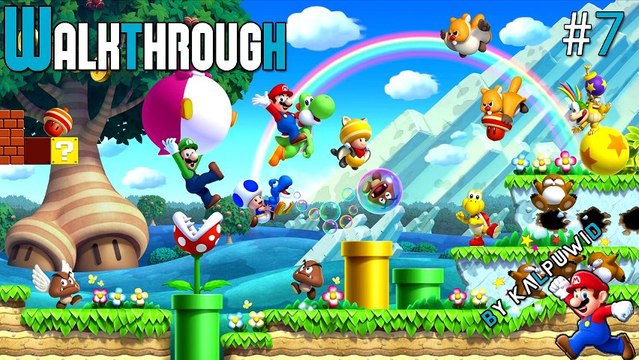 Walkthrough New Super Mario Bros U - Nintendo Wii U - Episode 7