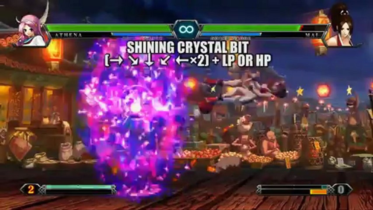 The King Of Fighters 13 - Bande-annonce #29 - Team Psycho Soldiers - Athena