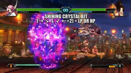 The King Of Fighters 13 - Bande-annonce #29 - Team Psycho Soldiers - Athena