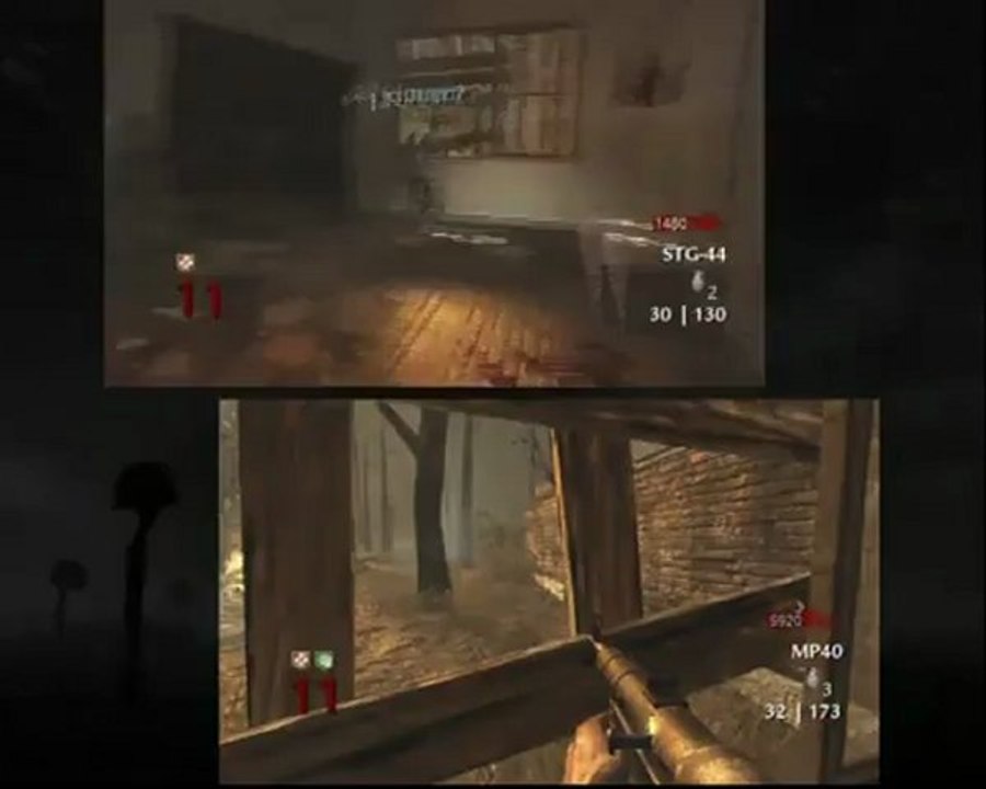 Call Of Duty : World At War - Verrückt Nazi Zombis en délire =)