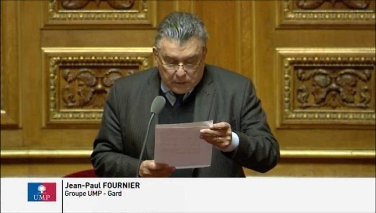 Jean-Paul Fournier, Sénateur du Gard : Candidature de l'aéroport de Nîmes au projet de relocalisation de la base d'avions de la sécurité civile de Marignane