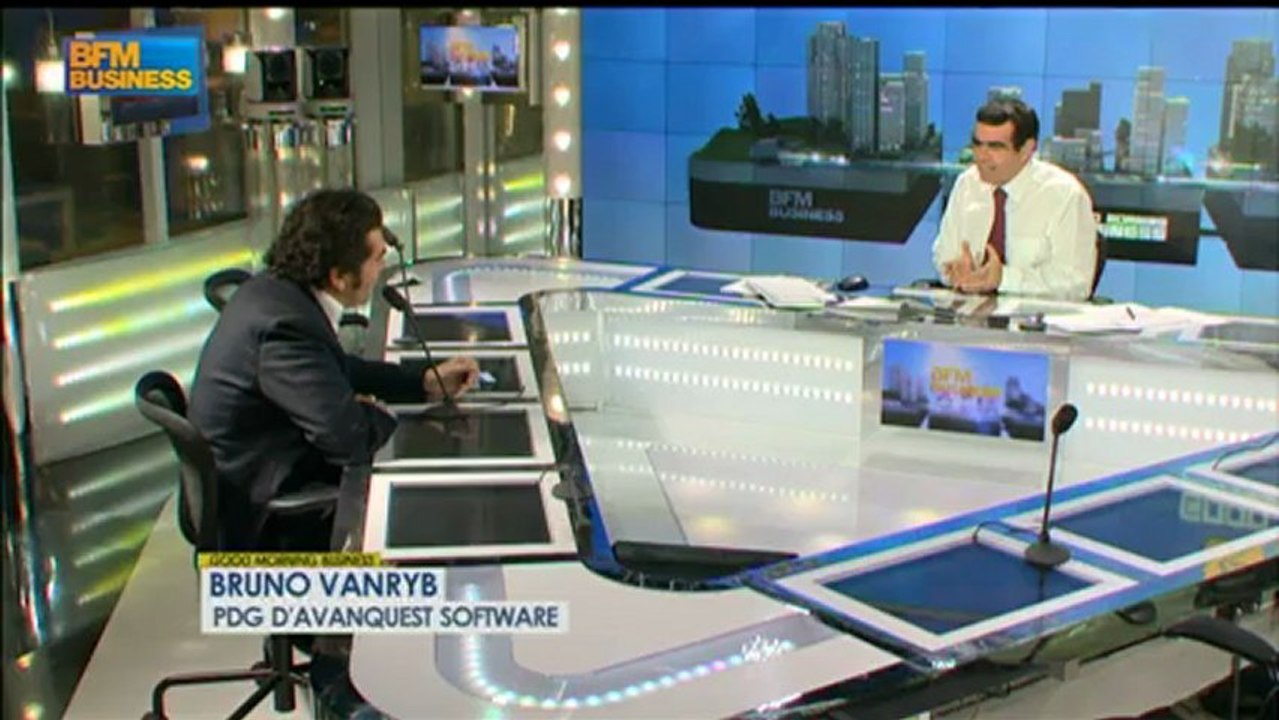 Avanquest Software : Bruno VanRyb - 17 janvier - BFM : Good Morning Business