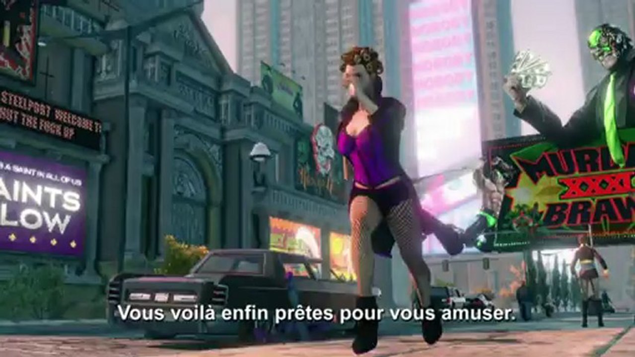 Saints Row The Third : Le Gros Paquet  - Bande-annonce #13 - Création de personnage