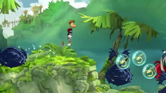 Rayman Origins - Bande-annonce #7 - 10 façons de voyager !