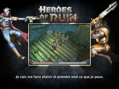 Heroes Of Ruin - Bande-annonce #2 - Présentation du jeu (VOST)