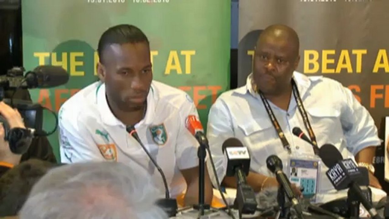 Afrika Cup: Drogba: 'Denke nicht an mich, denke nur ans Team'