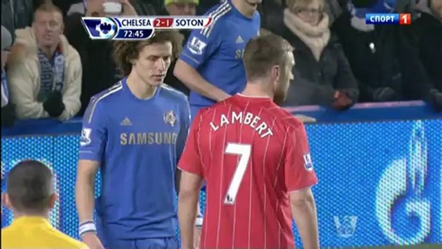 Футбол. Чемпионат Англии. 17 тур. Перенесенный матч. Челси-Саутгемптон. 2 тайм (16.01.2013)