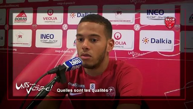 Tours FC - DFCO, Remi Mulumba avant-match (L2, J21, 18/01/13)