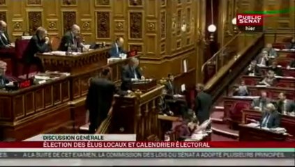 SEANCE,Projet de Loi relatif à l'élection des conseillers départementaux et des conseillers municip