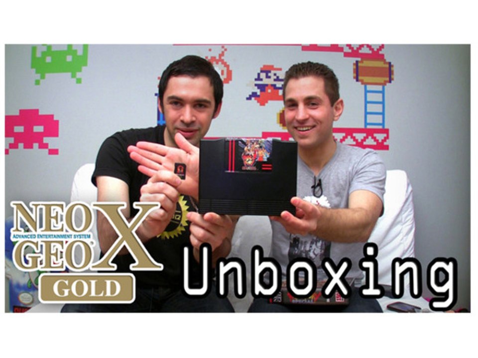 Neo Geo X Gold unboxing et test.