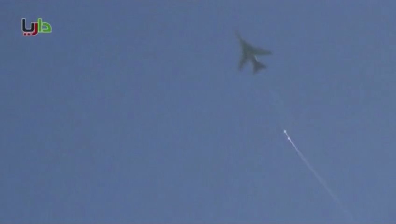 Des images amateur montrent les derniers bombardements en Syrie