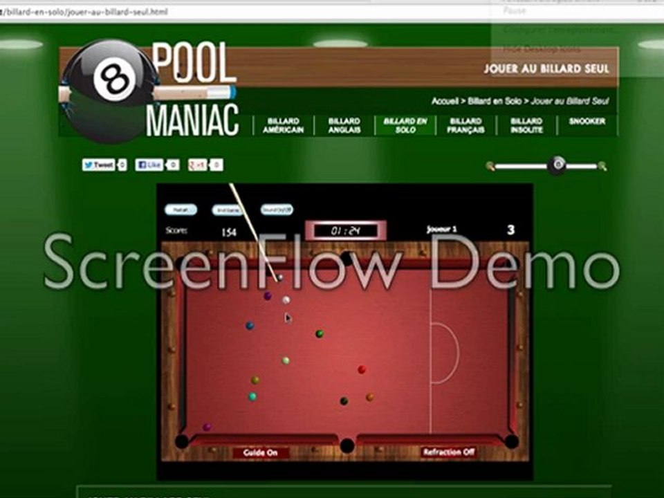 Le billard en solo