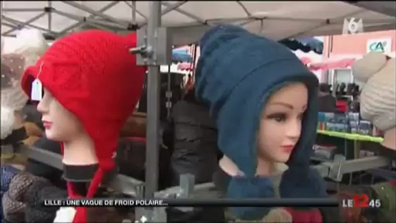 Lille, le jour le plus froid !