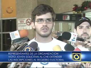 Solicitan al CNE extender fecha de cierre del Registro Electoral y abrir más puntos de inscripción