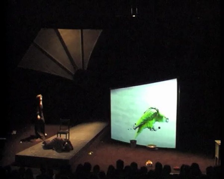 "Un coeur simple" (extraits de la captation) - cie L'Elan Bleu 2005