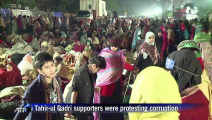 Pakistan cleric calls end to Islamabad sit-in