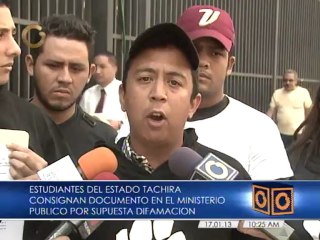 Estudiantes denuncian a Vielma Mora, La Hojilla y Zurda Conducta por difamación e injuria