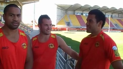 Clint Grenshields présente les Dragons Catalans